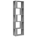 vidaXL Boekenkast/kamerscherm 45x24x159 cm bewerkt hout wit