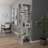 vidaXL Boekenkast/kamerscherm 45x24x159 cm bewerkt hout wit