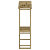 vidaXL Speeltoren 52,5x46,5x206,5 cm massief douglashout