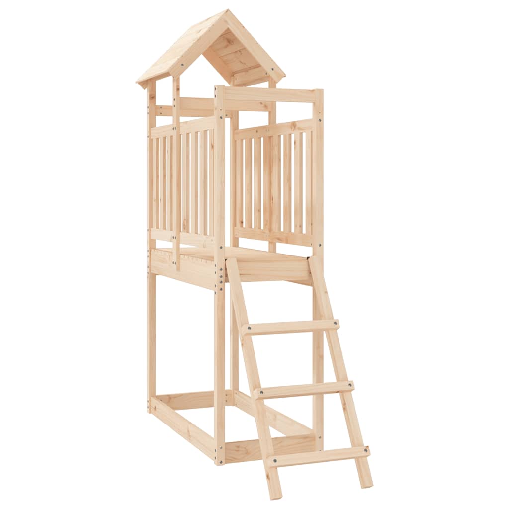 vidaXL Speelhuis 53x110x214 cm geïmpregneerd grenenhout