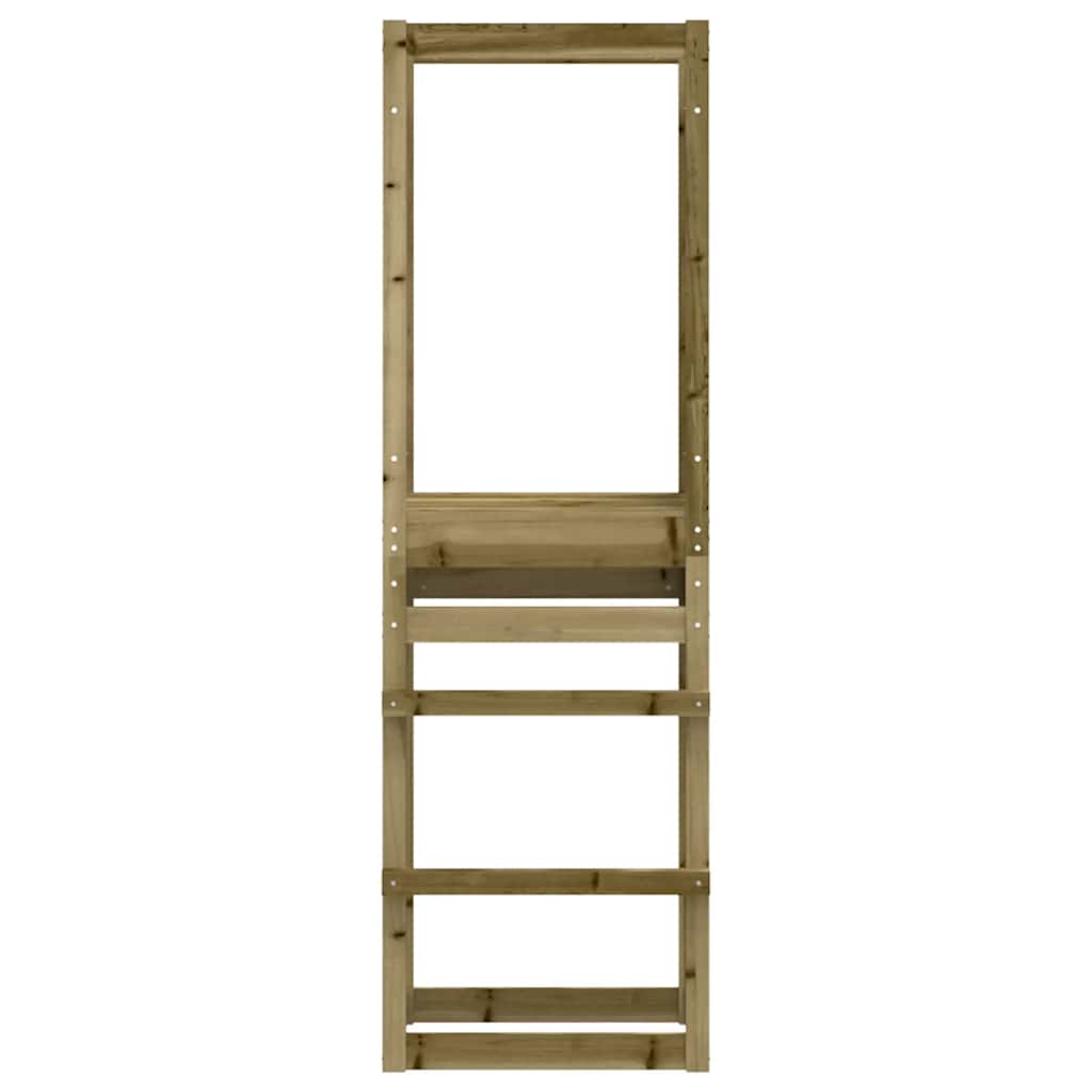 vidaXL Speeltoren 53x46,5x169 cm massief grenenhout