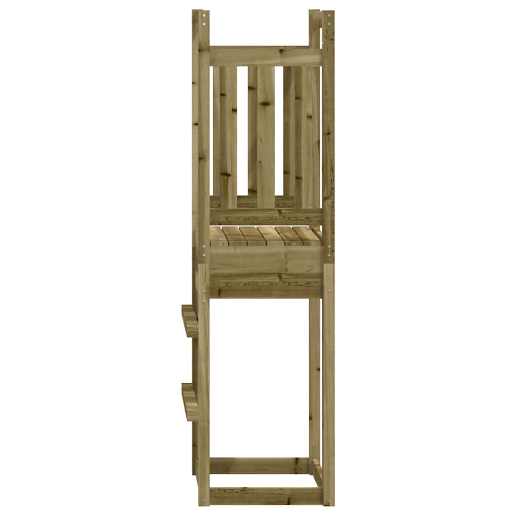 vidaXL Speeltoren 53x46,5x169 cm massief grenenhout