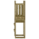 vidaXL Speeltoren 53x46,5x169 cm massief grenenhout