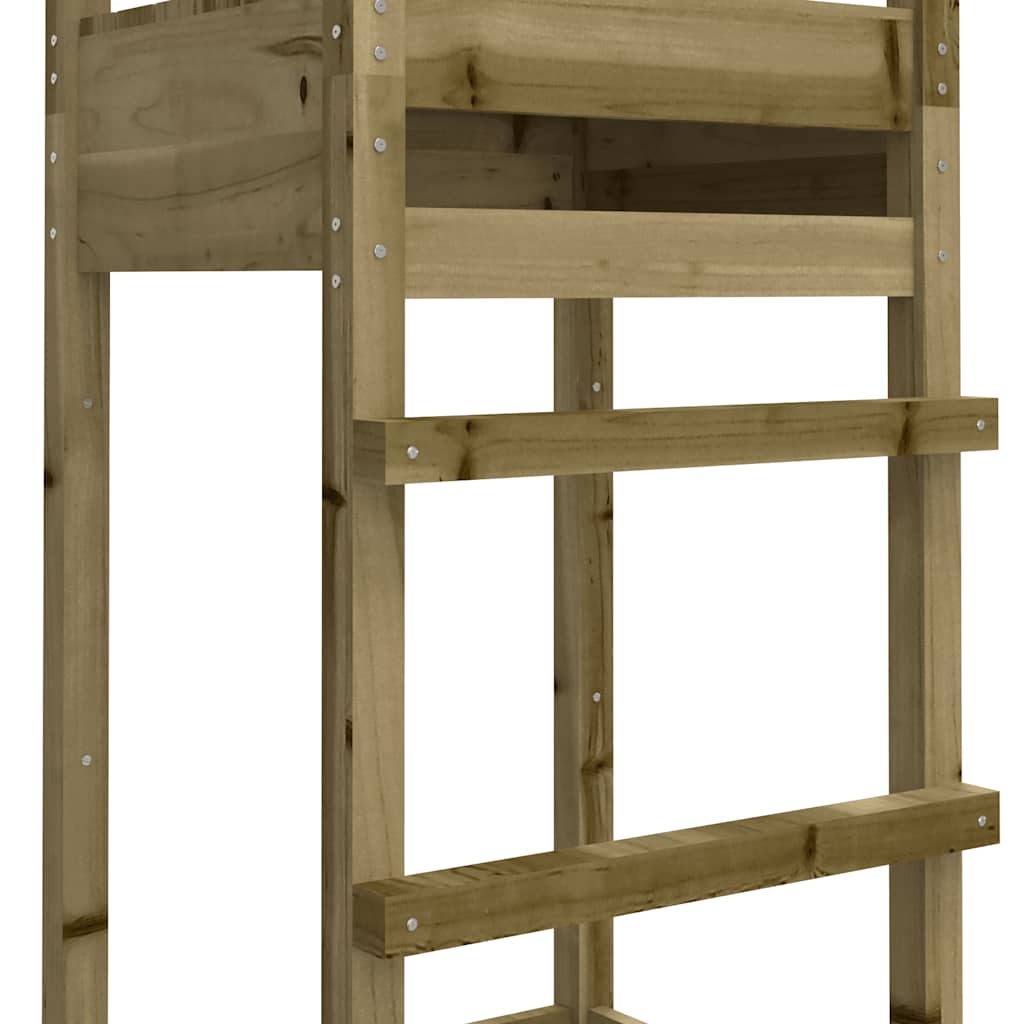 vidaXL Speeltoren 53x46,5x169 cm massief grenenhout