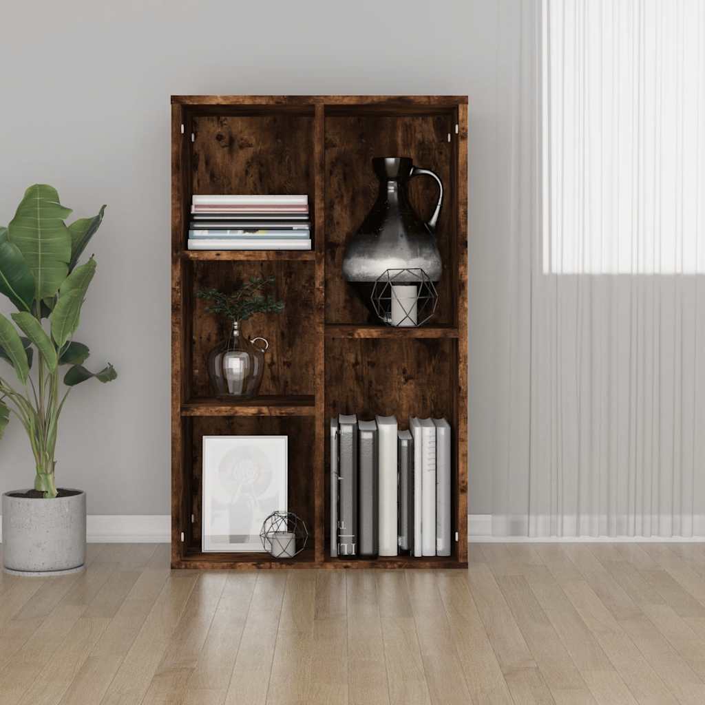 vidaXL Boekenkast/dressoir 50x25x80 cm bewerkt hout wit