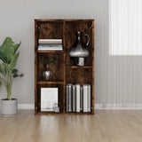 vidaXL Boekenkast/dressoir 50x25x80 cm bewerkt hout wit