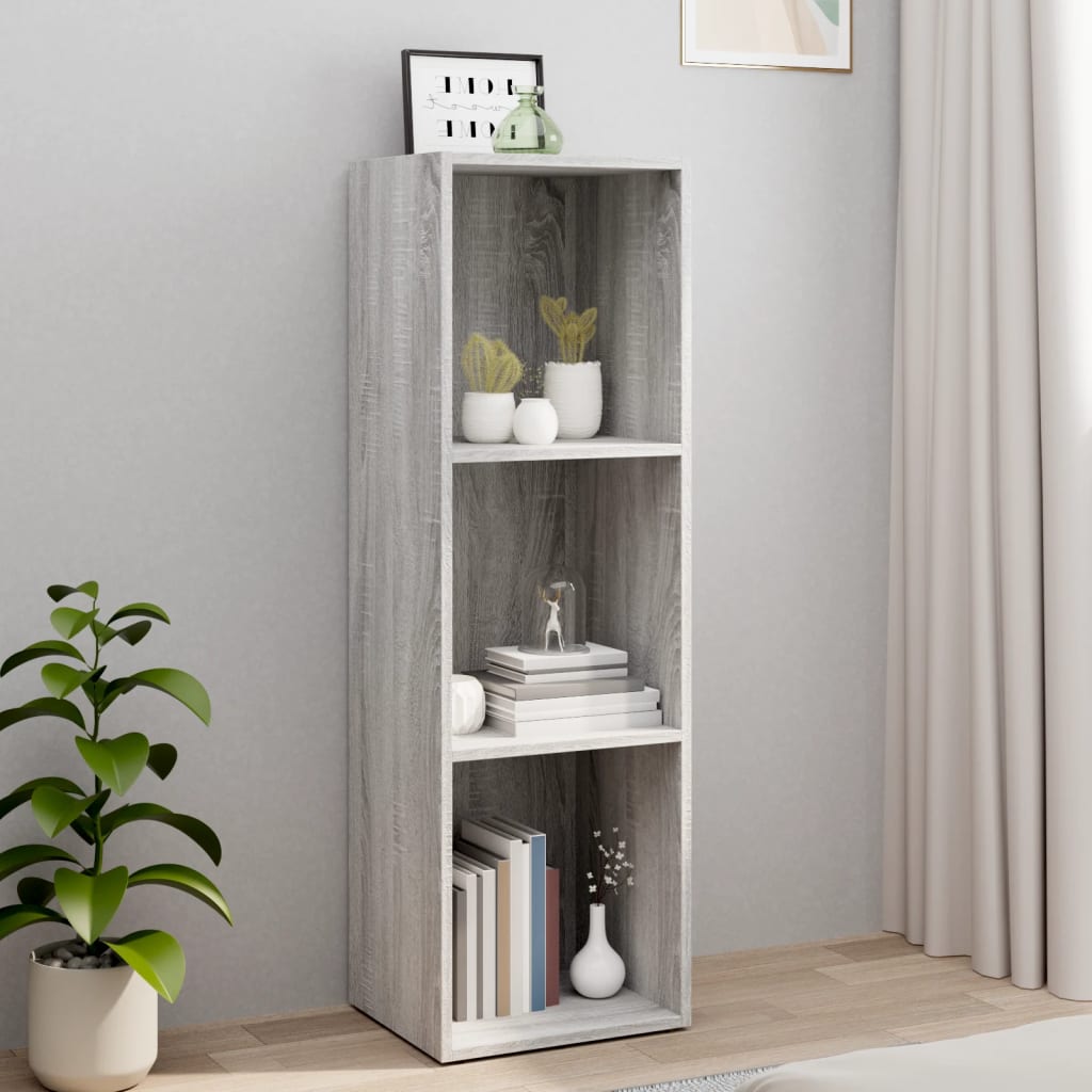 vidaXL Boekenkast/tv-meubel 36x30x114 cm bewerkt hout wit