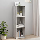 vidaXL Boekenkast/tv-meubel 36x30x114 cm bewerkt hout wit