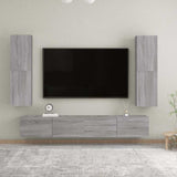 vidaXL Tv-meubel 30,5x30x60 cm bewerkt hout wit