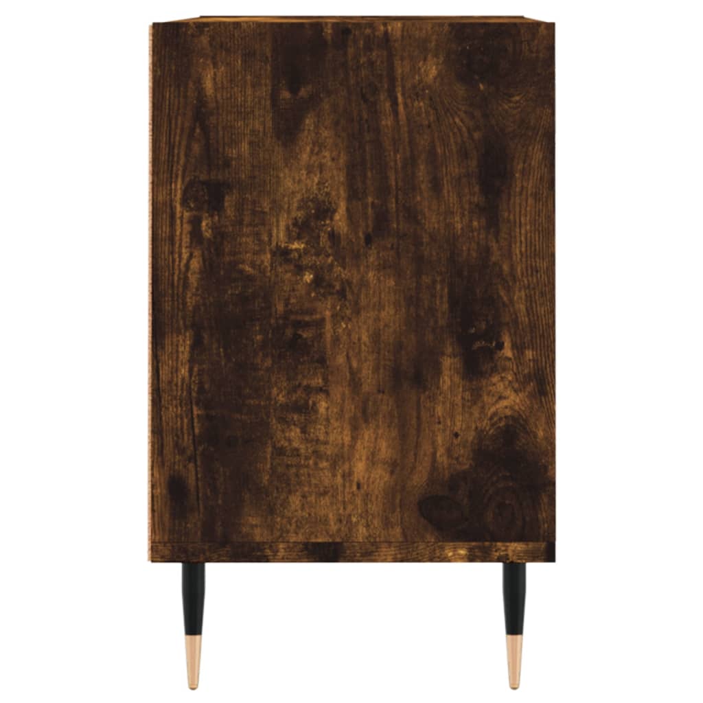 vidaXL Tv-meubel 69,5x30x50 cm bewerkt hout betongrijs