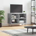 vidaXL Tv-meubel 69,5x30x50 cm bewerkt hout zwart