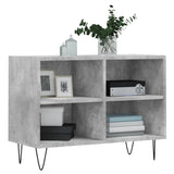 vidaXL Tv-meubel 69,5x30x50 cm bewerkt hout zwart