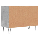 vidaXL Tv-meubel 69,5x30x50 cm bewerkt hout zwart