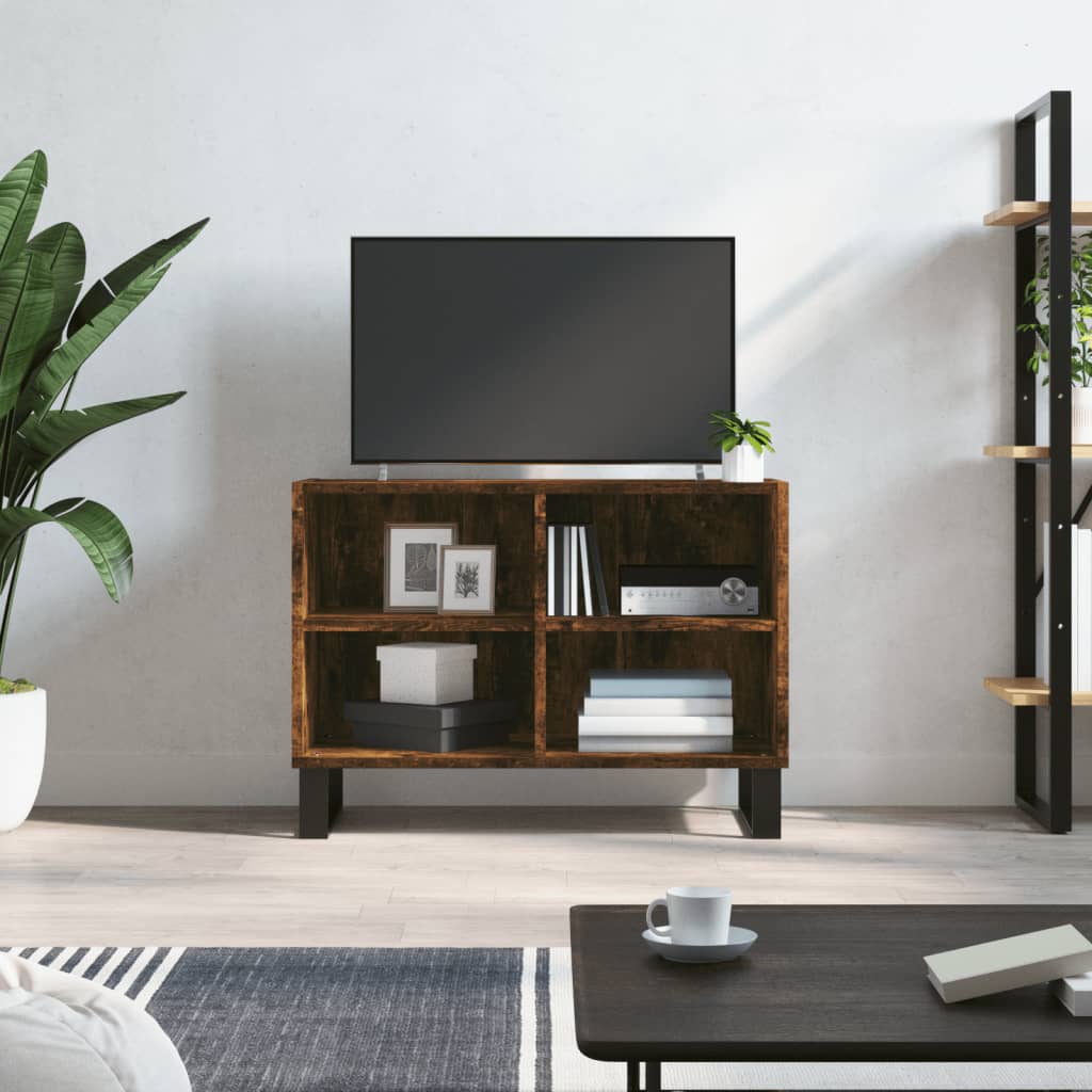 vidaXL TV cabinet 69.5x30x50 cm engineered wood white