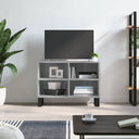 vidaXL TV cabinet 69.5x30x50 cm engineered wood white