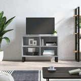 vidaXL TV cabinet 69.5x30x50 cm engineered wood white