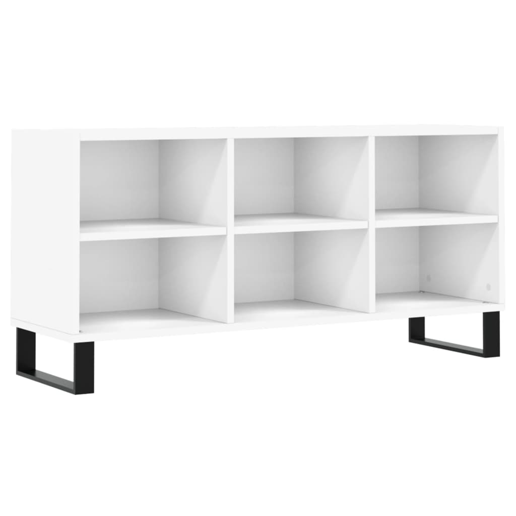 vidaXL Tv-meubel 103,5x30x50 cm bewerkt hout wit