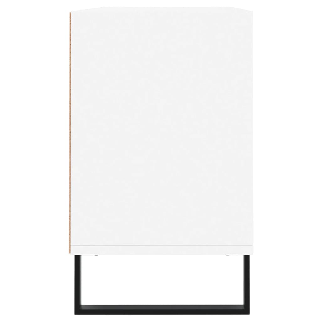 vidaXL Tv-meubel 103,5x30x50 cm bewerkt hout wit