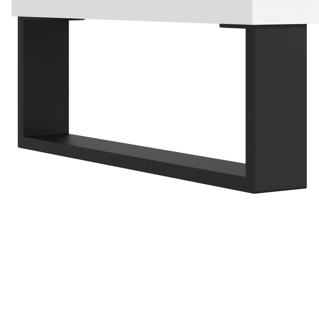 vidaXL Tv-meubel 103,5x30x50 cm bewerkt hout wit