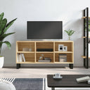 vidaXL Tv-meubel 103,5x30x50 cm bewerkt hout wit