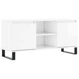 vidaXL Tv-meubel 104x35x50 cm bewerkt hout wit