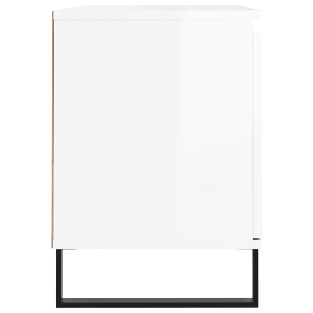vidaXL Tv-meubel 104x35x50 cm bewerkt hout wit