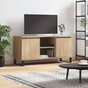 vidaXL Tv-meubel 104x35x50 cm bewerkt hout wit
