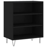 vidaXL Sideboard 57x35x70 cm engineered wood black