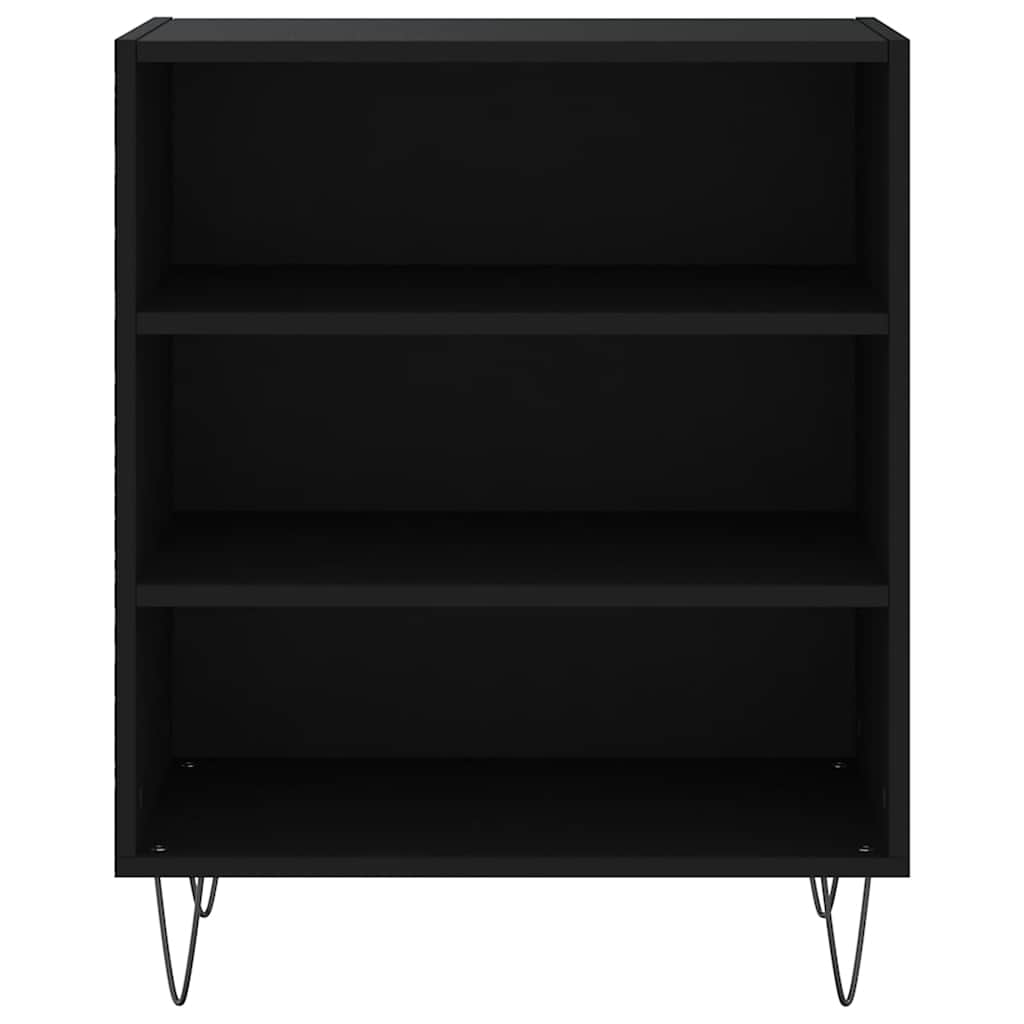 vidaXL Sideboard 57x35x70 cm engineered wood black