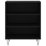 vidaXL Sideboard 57x35x70 cm engineered wood black