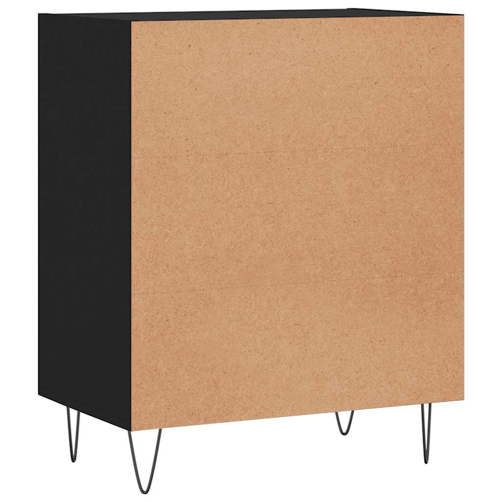 vidaXL Sideboard 57x35x70 cm engineered wood black