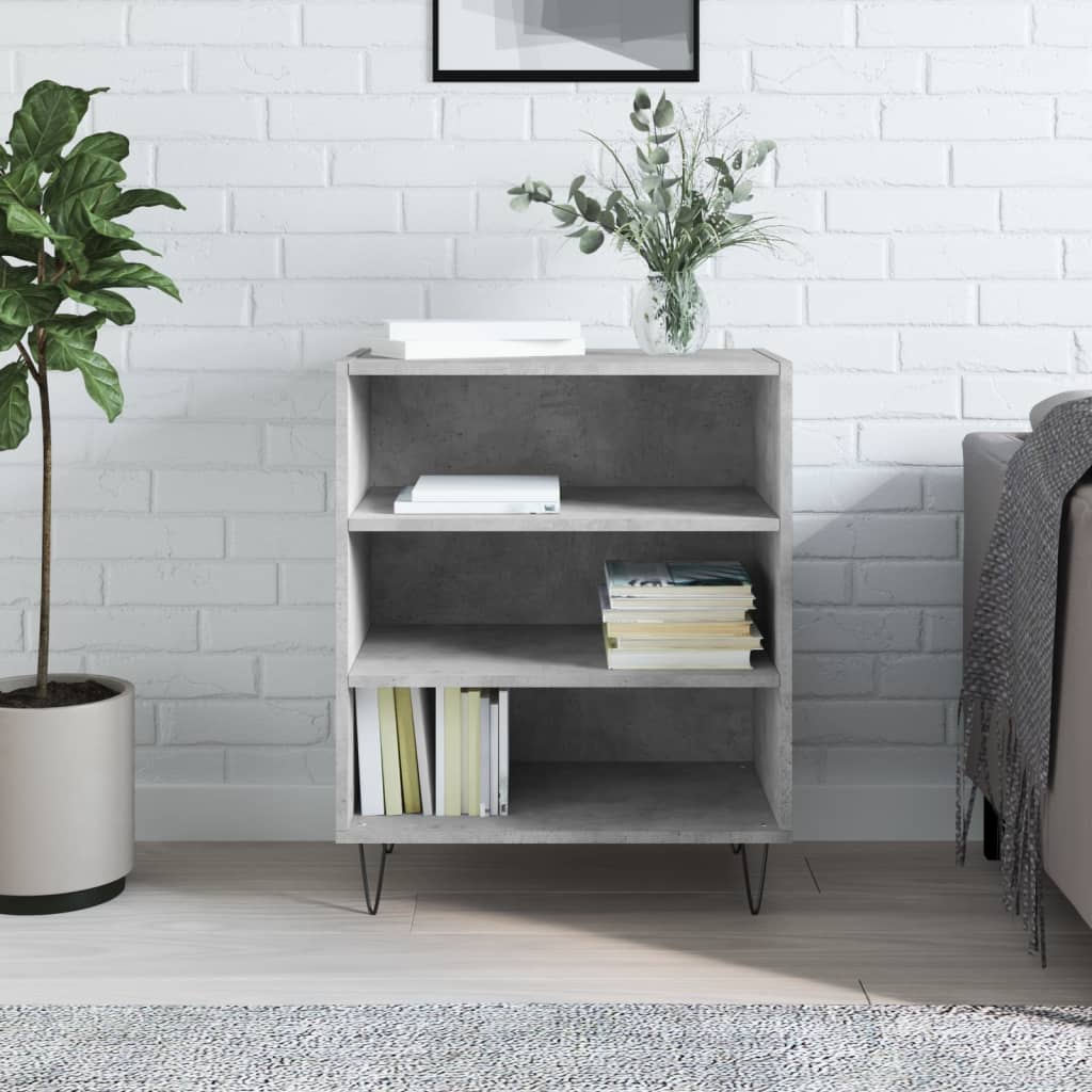 vidaXL Sideboard 57x35x70 cm engineered wood black