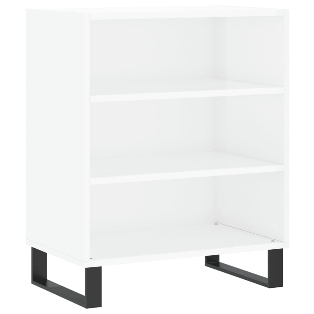 vidaXL Dressoir 57x35x70 cm bewerkt hout zwart