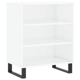 vidaXL Dressoir 57x35x70 cm bewerkt hout zwart