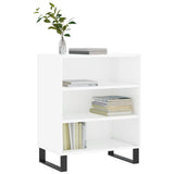 vidaXL Dressoir 57x35x70 cm bewerkt hout zwart