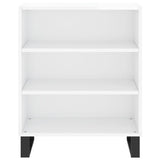 vidaXL Dressoir 57x35x70 cm bewerkt hout zwart