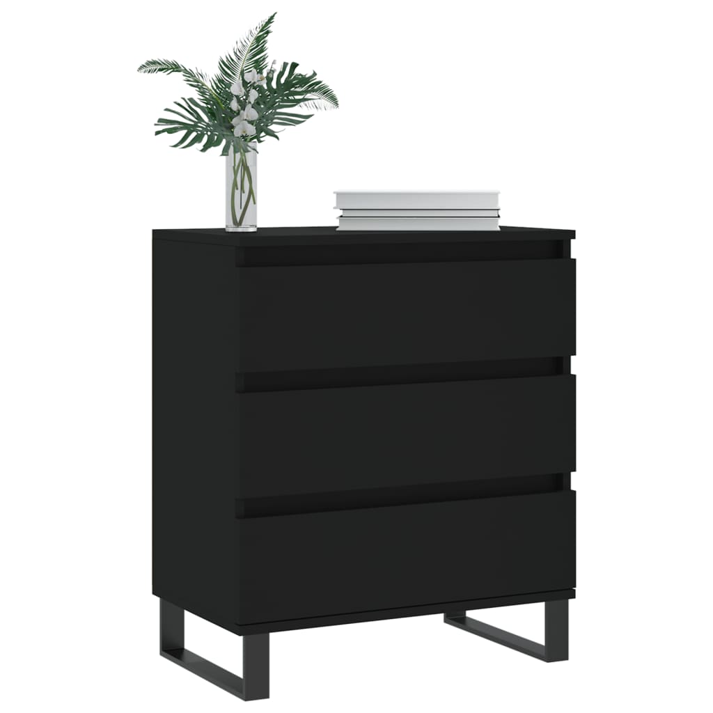 vidaXL Dressoir 60x35x70 cm bewerkt hout wit