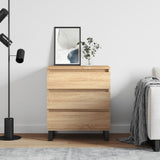 vidaXL Dressoir 60x35x70 cm bewerkt hout wit