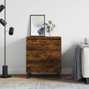 vidaXL Dressoir 60x35x70 cm bewerkt hout wit