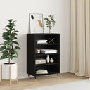 vidaXL Tall cabinet 57x35x90 cm engineered wood white