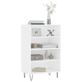 vidaXL Hoge kast 57x35x90 cm bewerkt hout wit