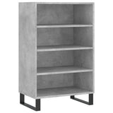 vidaXL Hoge kast 57x35x90 cm bewerkt hout wit