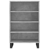 vidaXL Hoge kast 57x35x90 cm bewerkt hout wit