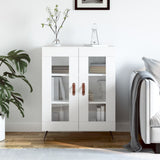 vidaXL Dressoir 69,5x34x90 cm bewerkt hout wit