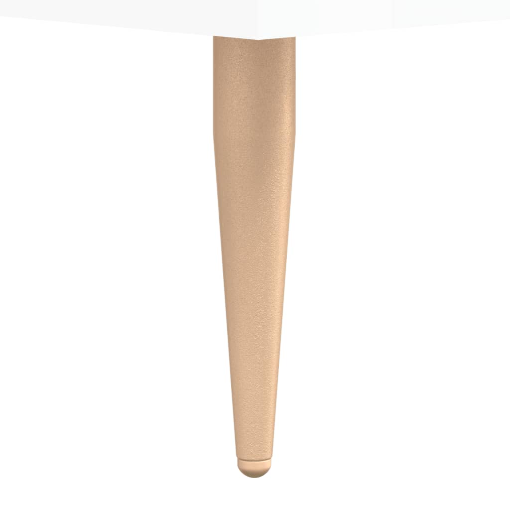 vidaXL Dressoir 69,5x34x90 cm bewerkt hout wit