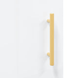 vidaXL Dressoir 69,5x34x90 cm bewerkt hout wit