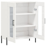 vidaXL Dressoir 69,5x34x90 cm bewerkt hout wit