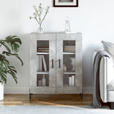 vidaXL Dressoir 69,5x34x90 cm bewerkt hout wit