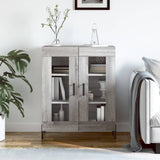 vidaXL Dressoir 69,5x34x90 cm bewerkt hout wit