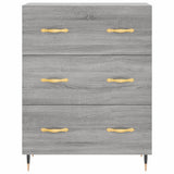 vidaXL Dressoir 69,5x34x90 cm bewerkt hout sonoma eikenkleurig
